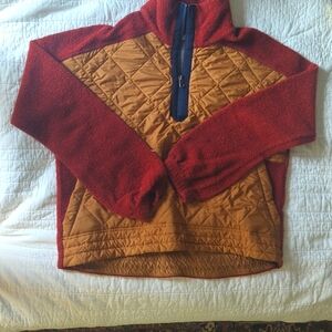 Prana fleece quilted jacket